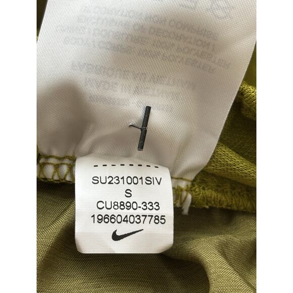 NNike Womens Shorts Small Green Tempo Dri-Fit CU8890-333 Running Performance New - Picture 7 of 9